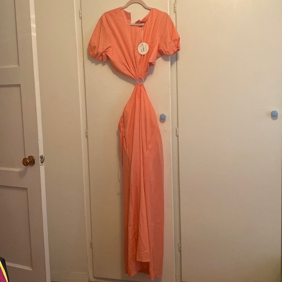 STAUD Dresses & Skirts - NWT STAUD pink calypso dress size Large